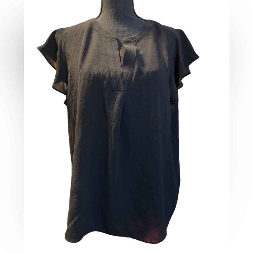 Calvin Klein black blouse size xl NWT - Picture 2 of 4